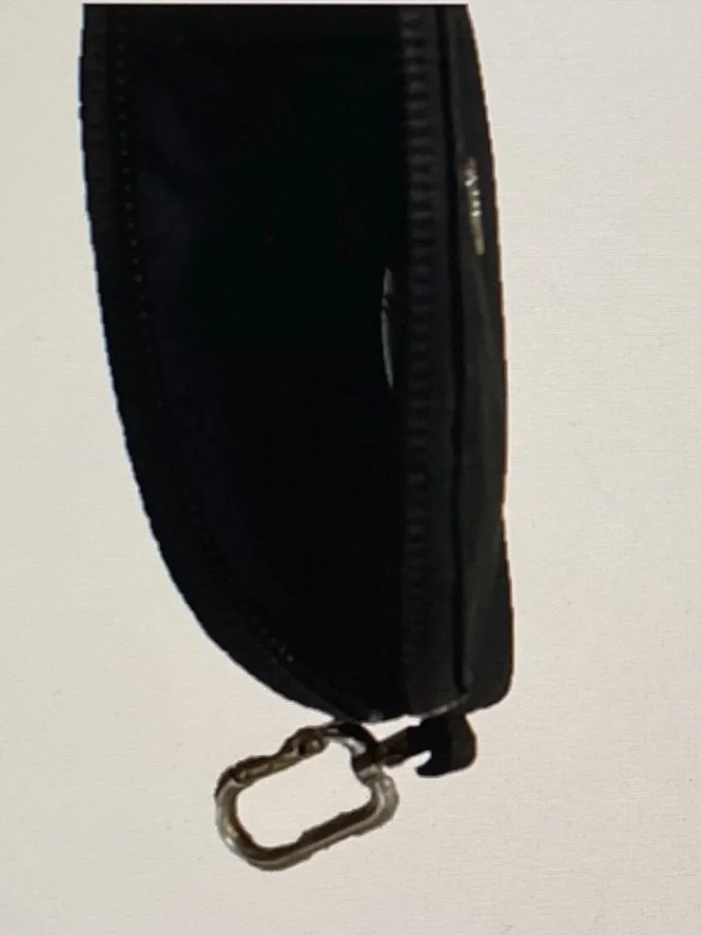 LULULEMON DARK GRAY COIN OR CARD POUCH.  EX COND